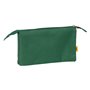 Trousse Fourre-Tout Triple Kings League Troncos Vert foncé 22 x 12 x 3 cm