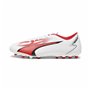Chaussures de Football pour Adultes Puma Ultra Play MG Blanc Rouge