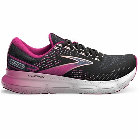 Chaussures de sport pour femme Brooks Glycerin 20 Noir Fuchsia