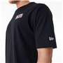 T-shirt à manches courtes homme New Era  WORDMARK OS TEE NEYYAN 60435524  Noir (M)