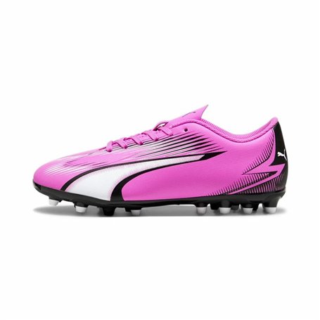 Chaussures de Football Multi-crampons pour Enfants Puma Ultra Play MG Rose foncé