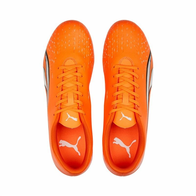 Image secondaire de Chaussures de Football pour Adultes Puma Ultra Play Mg Orange Unisexe