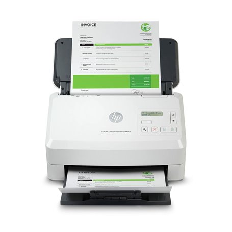 HP Scanjet Enterprise Flow 5000 s5 Alimentation papier de scanner 600 x 600 DPI A4 Blanc