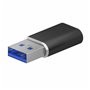 AISENS A108-0678 changeur de genre de câble USB Type-C USB Type-A Noir