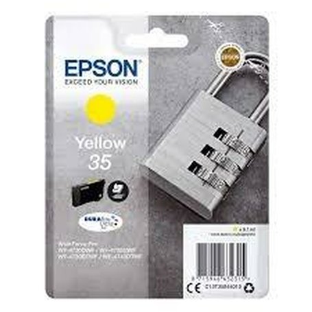 Epson Padlock Singlepack Yellow 35 DURABrite Ultra Ink