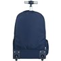 Cartable à roulettes Milan 1918 Blue marine 52 x 34,5 x 23 cm