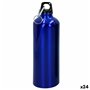 Bouteille d'eau Aktive 750 ml Mousqueton Aluminium 7 x 25 x 7 cm (24 Unités)