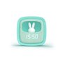 BILLY CLOCK REVEIL VEILLEUSE LAPIN BLEU TURQUOISE