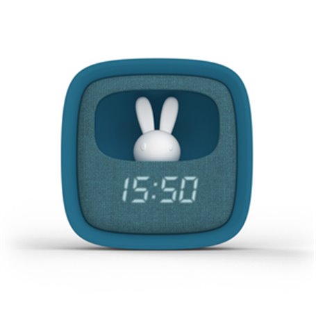 BILLY CLOCK REVEIL VEILLEUSE LAPIN DARK BLUE