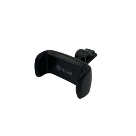SUPPORT VOITURE GRIP 360 GRILLE D'AERATION AVEC ROTULE EN PLASTIQUE RECYCLE POUR MOBILES 80MM MAX