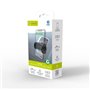 SUPPORT VOITURE GRIP 360 GRILLE D'AERATION AVEC ROTULE EN PLASTIQUE RECYCLE POUR MOBILES 80MM MAX