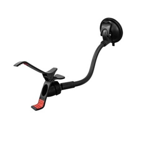 SUPPORT VOITURE FLEX PARE-BRISE / TABLEAU DE BORD EN PLASTIQUE RECYCLE POUR MOBILES 100MM MAX