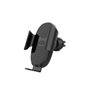 SUPPORT VOITURE CHARGEUR INDUCTION QI 15W + DETECTEUR CAPTEUR INFRAROUGE POUR OUVERTURE AUTOMATIQUE EN PLASTIQUE RECYCLE