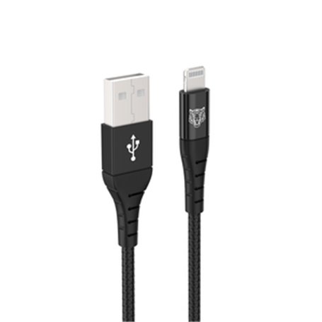TIGER POWER LITE CABLE RENFORCE USB-A LIGHTNING 1