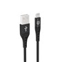 TIGER POWER LITE CABLE RENFORCE USB-A LIGHTNING 1
