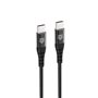 TIGER POWER LITE CABLE RENFORCE USB-C USB-C 2M NOIR