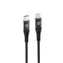 TIGER POWER LITE CABLE RENFORCE USB-C LIGHTNING 1