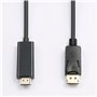 C ble HDMI Male / DisplayPort avec systme de verrouillage - 2M