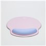 WE POP Tapis de souris avec repose poignet bi-color Violet: matire tissu - tapi
