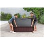BESTWAY - Couverture thermique EnergySense pour spas carrés 201x 201x80cm