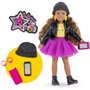 Poupée Mannequin - COROLLE - Melody Fashion Week Paris - 28 cm - 4 accessoires - Senteur vanille - Des 4 ans