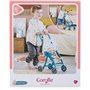 Poussette oursons - COROLLE - Accessoire Poupon 30cm - Bleu - Des 18 mois