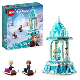 LEGO Disney Princesse 43218 Le Manege Magique d'Anna et Elsa