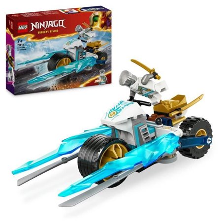 LEGO NINJAGO 71816 La moto de glace de Zane - Avec minifigurine
