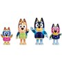 Figurines miniatures - MOOSE TOYS - La famille a la Plage (4 figurines) - Bluey