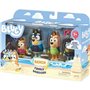 Figurines miniatures - MOOSE TOYS - La famille a la Plage (4 figurines) - Bluey