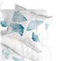 Taie d'oreiller HappyFriday Blanc Ginkgo Multicouleur 80 x 80 cm