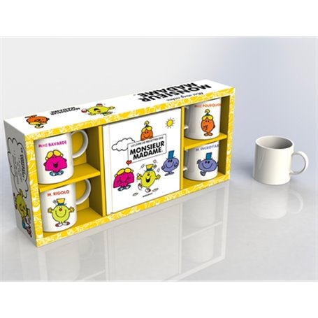 Coffret mini mug cake Monsieur-Madame