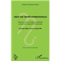 Droit des traités internationaux
