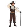 Déguisement pour Adultes DISFRAZ STEAMPUNK M-L Steampunk Marron (5 Pièces)