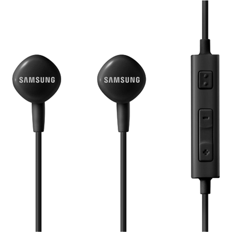 Kit piéton Filaire Jack 3.5mm intra-auriculaire stéréo Noir Samsung