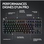 Clavier gamer - sans fil - LOGITECH G - G Pro X TKL Lightspeed  - USB - AZERTY - Noir