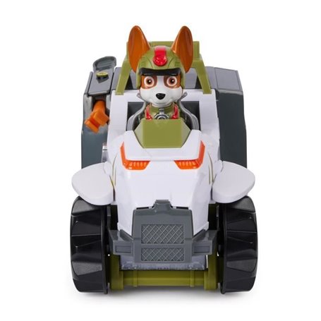 VEHICULE + FIGURINE TRACKER JUNGLE PUPS La Pat' Patrouille
