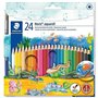 crayons de couleurs pour aquarelle Staedtler Noris Aquarell Multicouleur 24 Pièces