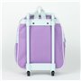 Cartable à roulettes Frozen Bleu clair 25 x 28 x 10 cm