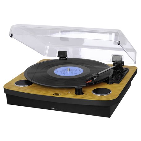 Tourne-disques Trevi TT 1022 BT 3 W x 2 Stéréo Aux-in Bluetooth RCA