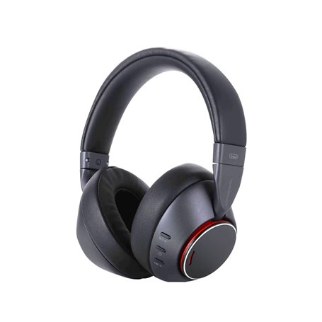 Trevi DJ 12E90 ANC Casque Avec fil &sans fil Arceau Appels/Musique USB Type-C Bluetooth Noir