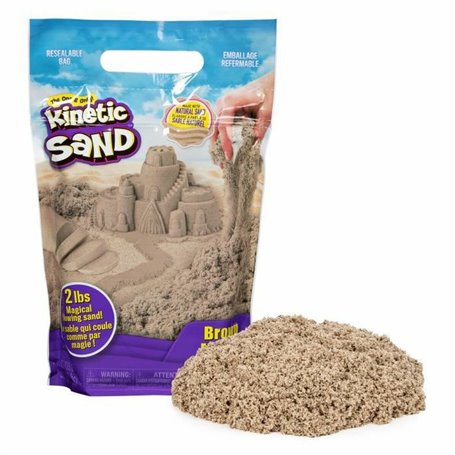 Kinetic Sand Sable Magique - Pack De Sable Naturel 907 G - Créez Différentes Formes Hypnotisantes Avec Ce Sable Magique Et Color