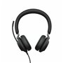 MS Stereo Casque Avec fil Arceau Bureau/Centre d'appels USB Type-C Bluetooth Noir