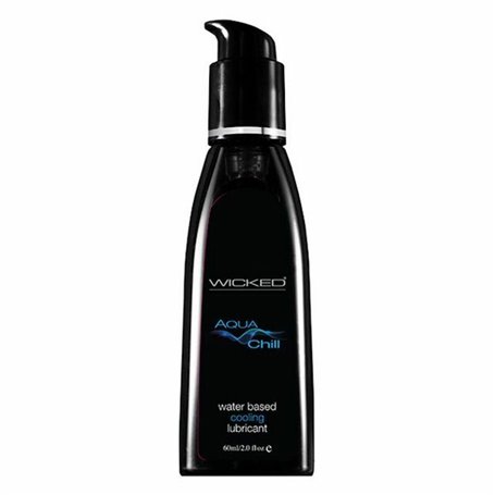 Lubrifiant rafraichissant à base d'eau Aqua Chill 60 ml Wicked