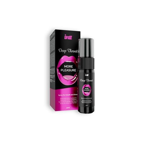 Gloss de stimulation orale Intt Deep Throat 12 ml