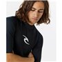 T-shirt à manches courtes homme Rip Curl Waves pf Noir