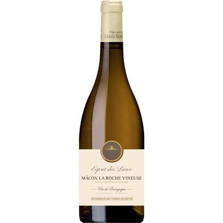 Esprit des Lieux Vignerons des Terres Secretes 2022 Mâcon La Roche Vineuse - Vin blanc de Bourgogne