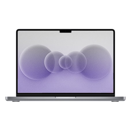 Apple MacBook Pro 14" (2021), M1 Pro, RAM 16 Go, SSD 512 Go, gris sidéral, AZERTY