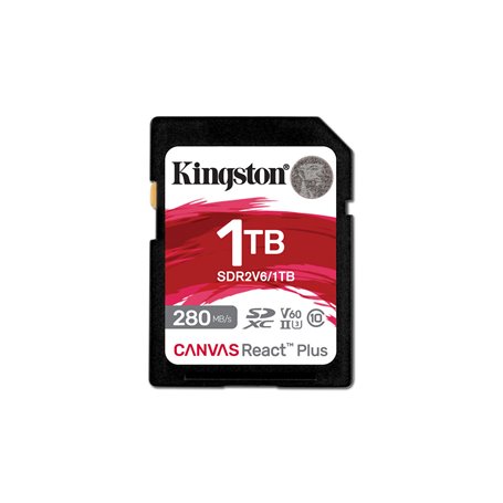 Carte Mémoire SDXC Kingston Technology Canvas React Plus 1 TB