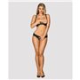 Ensemble de Lingerie Obsessive Luvae Noir S/M